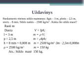 Medžiagos tankis. Tirpalo koncentracija 16 puslapis