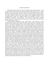 Kančios tema literatūroje (kalbėjimas)