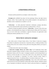 Vadovavimo strategijos: "Vilniaus miesto vaikų pensionatas" 4 puslapis