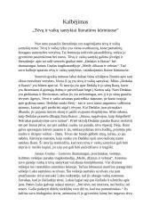 Tėvų ir vaikų santykiai literatūros kūriniuose
