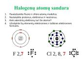Halogenai. VIIA grupės elementai 8 puslapis