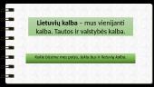 Gimtosios kalbos svarba 2 puslapis