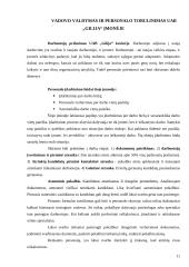 Vadovo specializacija: darbo organizavimas ir tobulinimas UAB "Gilija" įmonėje 11 puslapis