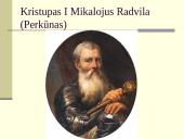 Radvilos. Mikalojus Konstantinas Radvila Našlaitėlis  16 puslapis