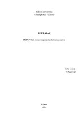 Europos integracija bipoliariniame pasaulyje