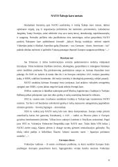 Vakarų ir Rytų karinių – politinių blokų paskirtis ir veikla pokaryje 8 puslapis