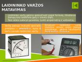 Laidininko elektrinė varža (skaidrės) 13 puslapis