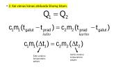 Šilumos kiekis ir jo apskaičiavimas 9 puslapis