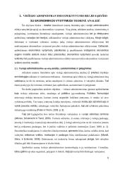 Viešojo administravimo efektyvumo vertinimas ES šalyse ir sąryšis su ekonomikos vystymusi 9 puslapis