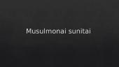 Musulmonai sunitai