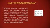 Skaidrės - Pitagoro teorema 8 puslapis