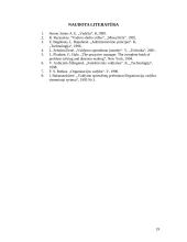 Valdymo sprendimų priėmimas įmonėse 19 puslapis