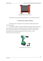 Elektromobilio TP ir ER paslaugai atlikti įrangos parinkimas 16 puslapis