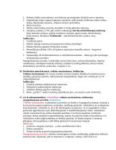 Farmakologijos pasiruošimas kontroliniam darbui 11 puslapis