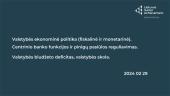 Valstybės ekonominė politika (fiskalinė ir monetarinė) 2 puslapis