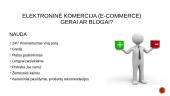 Elektroninio verslo prekės ir paslaugos 10 puslapis