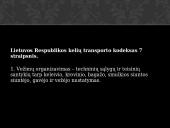 Vežimų organizavimas 2 puslapis