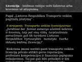 Vežimų organizavimas 6 puslapis