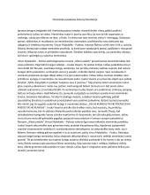 Menininko paveikslas lietuvių literatūroje. Rašinys