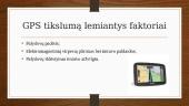 GPS tikslumą lemiantys faktoriai 3 puslapis