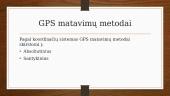 GPS tikslumą lemiantys faktoriai 5 puslapis