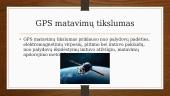 GPS tikslumą lemiantys faktoriai 8 puslapis