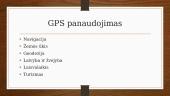 GPS tikslumą lemiantys faktoriai 9 puslapis
