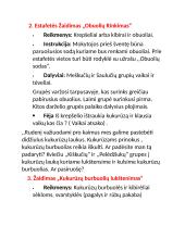 Derliaus šventės scenarijus. Ikimokyklinio ir priešmokyklinio amžiaus vaikams 2 puslapis