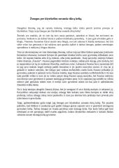 Žmogus per klystkelius suranda tikrą kelią. Kalba