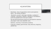 Išoriniai kompiuterio įtaisai, jų paskirtis ir funkcijos (skaidrės) 3 puslapis