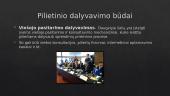 Pilietinio dalyvavimo būdai stiprinant demokratinę valstybę 8 puslapis