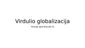 Virdulio globalizacija