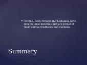 Mexico - Lithuania Cultural Differences 7 puslapis