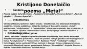 K. Donelaitis ir jo poema „Metai“ 5 puslapis