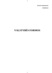 Valstybės formos sąvoka