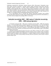 Valstybės investicijų programos Lietuvoje 9 puslapis