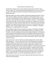 Henrikas Ibsenas „Lėlių namai”. Nora 1 puslapis