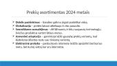 Prekių asortimentas ir jų klasifikavimas 9 puslapis