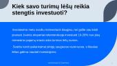 Investavimas ir taupymas 4 puslapis