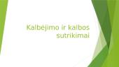 Kalbėjimo ir kalbos sutrikimai