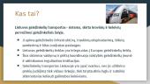 Lietuvos geležinkelių transportas (skaidrės) 2 puslapis