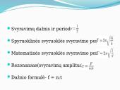 Laisvasis ir priverstinis svyravimas 18 puslapis