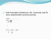 Laisvasis ir priverstinis svyravimas 20 puslapis
