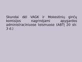 VA subjektų veiklos neteisminė kontrolė 18 puslapis