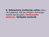 VA subjektų veiklos neteisminė kontrolė 19 puslapis