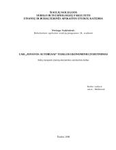 Veiklos ekonominis įvertinimas: UAB "Jonavos autobusai"