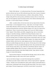 Ar mylimas žmogus visada laimingas? Kalba