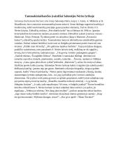 Tautosakiniai ir kančios įvaizdžiai Salomėjos Nėries lyrikoje