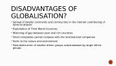 Globalisation. English presentation 10 puslapis
