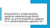Ikimokyklinį ir priešmokyklinį ugdymą reglamentuojantys dokumentai 3 puslapis